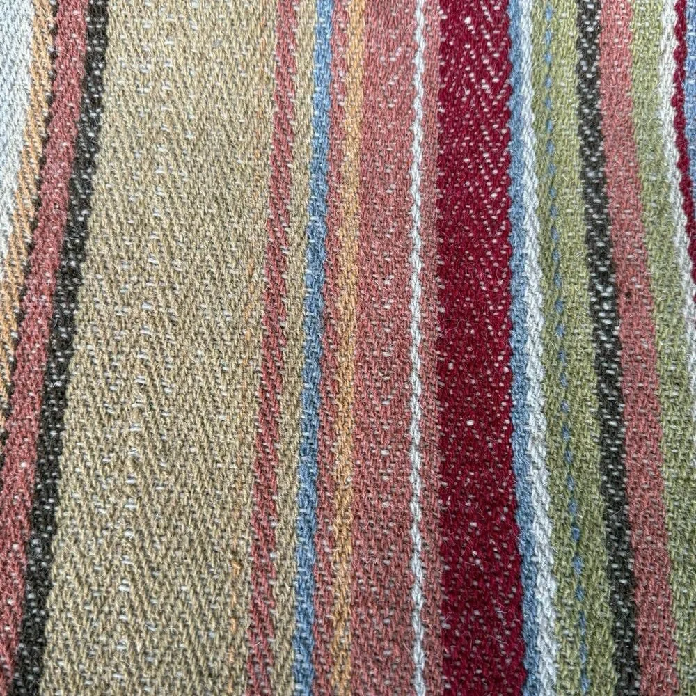 Pottery Barn SERAPE STRIPE Lumbar Wool 14